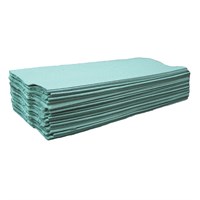 Towel C Fold Green 1 Ply Biodegradable