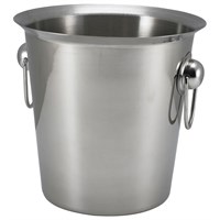 Wine/champ Bucket Steel Rhndls 19cm D