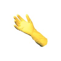 Yellow Rubber Gloves - Large