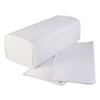 2 Ply White Z Fold Towel