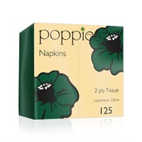 Napkin 33cm Dark Green 8 Fold 2 Ply
