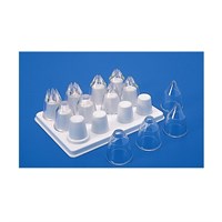 Icing Nozzles 6 Plain & 6 Scalloped