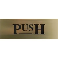 'Push' Sign