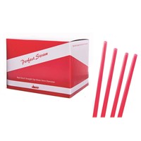 Red Sipping Straw 14cm