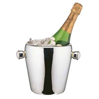 Steel Champagne Bucket With Tulip Handles