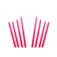 Straw 14cm Cocktail Red 4mm Dia