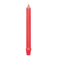 Candle Sherwood 12" Red 30cm H 28mm D  Wrapped