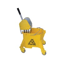 Yellow Combo Mop Bucket With Steel Wringer