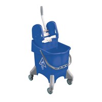 Blue Combo Mop Bucket With Steel Wringer