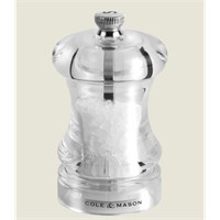 Salt Mill Acrylic Clear  85mm Classic