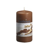 Candle Pillar Scented Sandalwood 12 x 6cm
