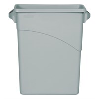 Grey Handled Slim Bin