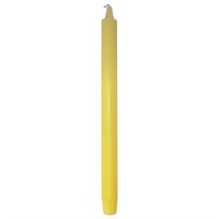 Ivory Wrapped Formal Candle 30cm H 2.4cm D