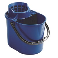 Blue Plastic Mop Bucket