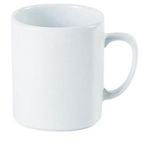 Mug 30cl 10.5oz Square Jasmine White