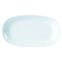 Jasmine 26cm Oblong Deep Coupe Plate White