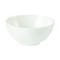 Fine White China Bowl Footed 11.5cm