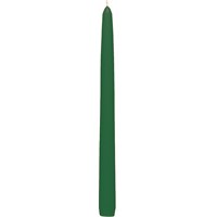 Dark Green Tapered Venetian Candle 20 cm (8''')