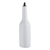 Flair Bottle 70cl White Plastic with Pourer