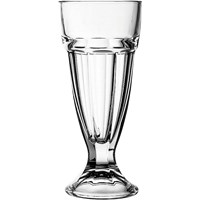 Panelled Milkshake Glass 29cl (10oz)