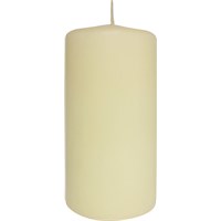Ivory Pillar Candle 15cm H x 6cm D