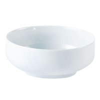 White China Low Footed Bowl 16cm (6.5")