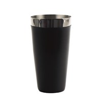 Black Vinyl Boston Cocktail Shaker Base 80cl (28oz)
