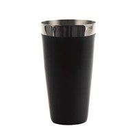 Black Vinyl Boston Cocktail Shaker Base 80cl (28oz)