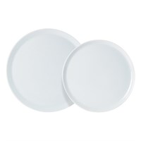 White Pizza Plate 32cm (12.6'')