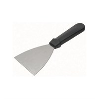 Black Plastic Handle Steel Blade Scraper