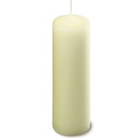 Ivory Pillar Candle 25cm H x 8cm D