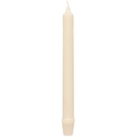 White Wrapped Sherwood Candle 30cm H x 2.2cm D