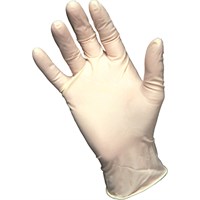 Gloves Latex White Powdered Large Box 1000