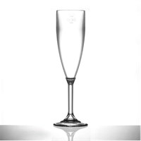 Elite Polycarb Champagne Flute 20cl CE 175ml
