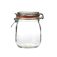 Preserving Jar with Clip Top Lid & Seal 100cl (35oz)
