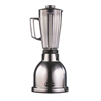 2 Speed Chrome Bar Blender With Polycarb Jug 1.5L