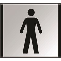 Plastic Gents Washroom/ Toilet Sign