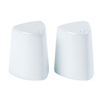 White Triangular Salt Pourer 6.5cm (2.5'')