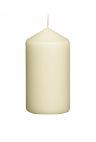 Ivory Pillar Candle 13cm H x 7cm D