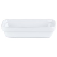 White China Rectangular Dish 19cm (7.5'')