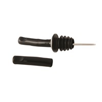 Black Narrow Cap For Tapered Pourers