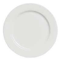 Fine White China Roun Rimme Plate 21cm