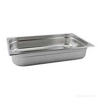 1/1 Stainless Steel Gastronorm Pan 53x32.5x4cm