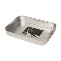 42cm x 30.5cm x 7cm Aluminium Handled Baking Dish