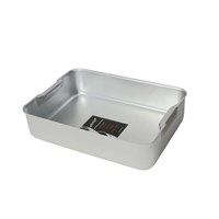Baking Dish Handled Deep 420 X 305 X 100mm Alumin