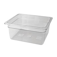 1/2 Polycarb Gastronorm Pan 26.5x32.5x15 cm