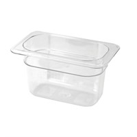 1/9 Polycarb Gastronorm Pan 10.8x17.6x10 cm