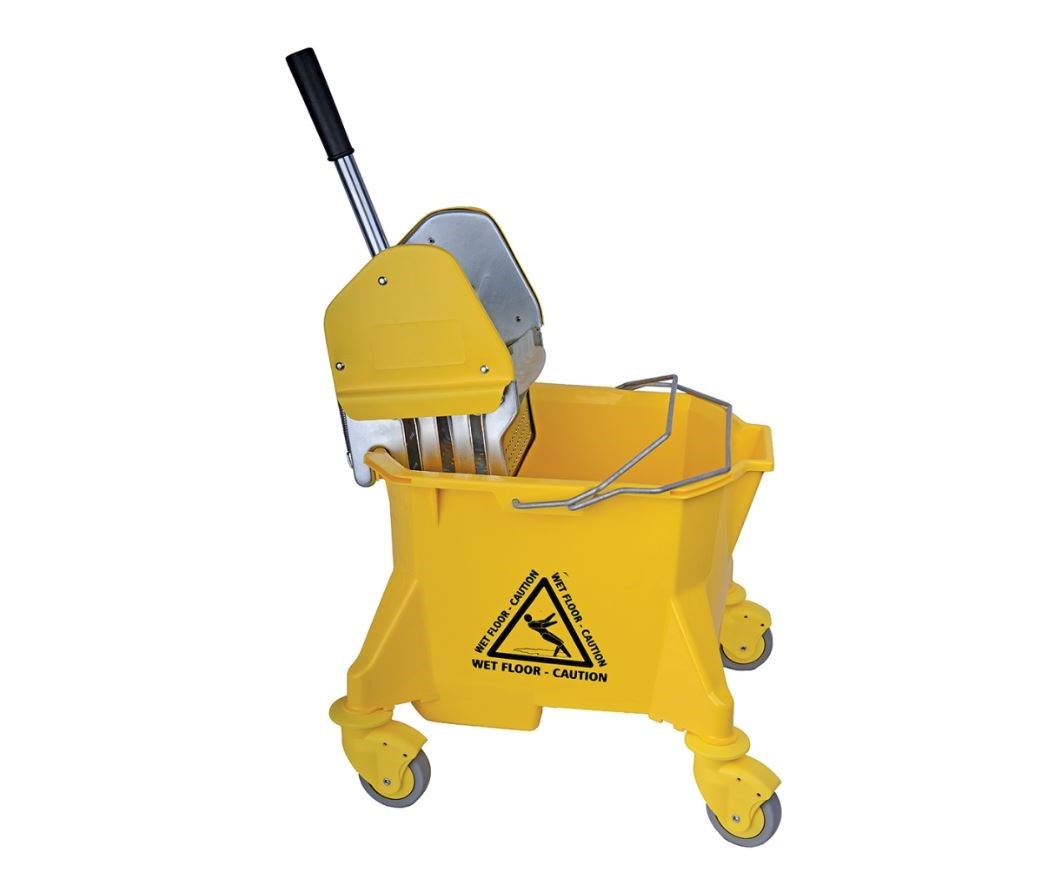 Yellow Combo Mop Bucket With Steel Wringer