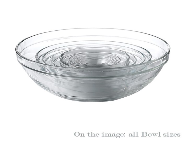 Round Bowls - Glass Collection