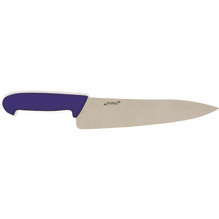 Knife Chopping 20.3cm Fish Blue Handle